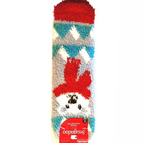 Polar Bear Fuzzy Slipper Socks - Picture 5 of 5